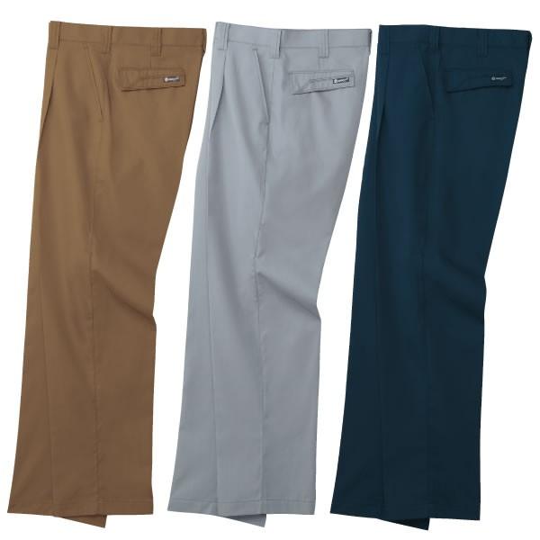 649 桑和 SOWA 作業服★消臭テープ付き★ワンタックスラックス春夏素材使用 | 自重堂 | 02