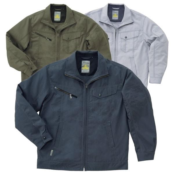 323 桑和 ソウワ SOWA 作業服 長袖ブルゾン春夏素材 | 自重堂 | 02