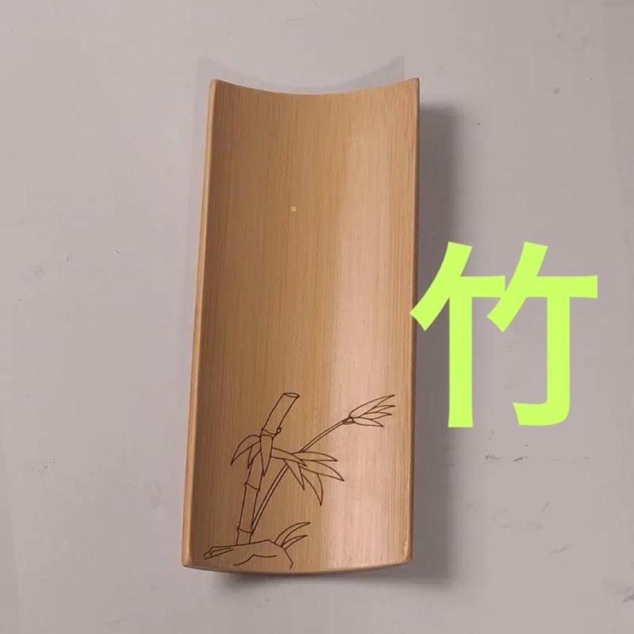 腕枕 文鎮 筆置 天然竹 書道具 梅 写経 賞状 作文 墨や手で作品を汚さ