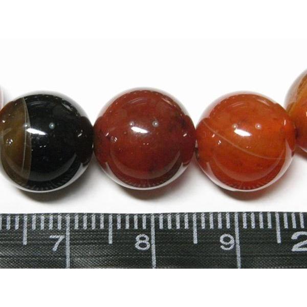 ブラウン瑪瑙 ブレスレット ラウンド 約12mm メノウ めのう アゲート