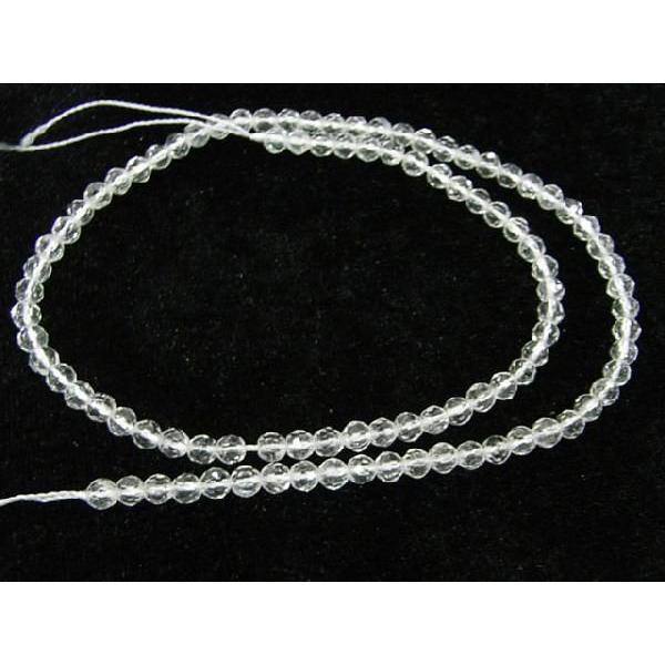 水晶(クォーツ) ラウンドカット 連販売 約4mm 3000265☆ |  | 03