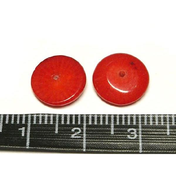 珊瑚 そろばん型 連販売 約12×3mm 3000555☆ |  | 03