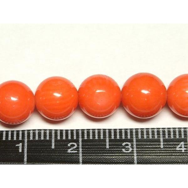 珊瑚 ラウンド オレンジ 連販売 約8mm 3000565☆ |  | 02
