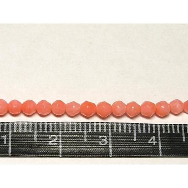珊瑚 連販売 ピンク ラウンドカット AA 約3mm 3000675☆ |  | 03