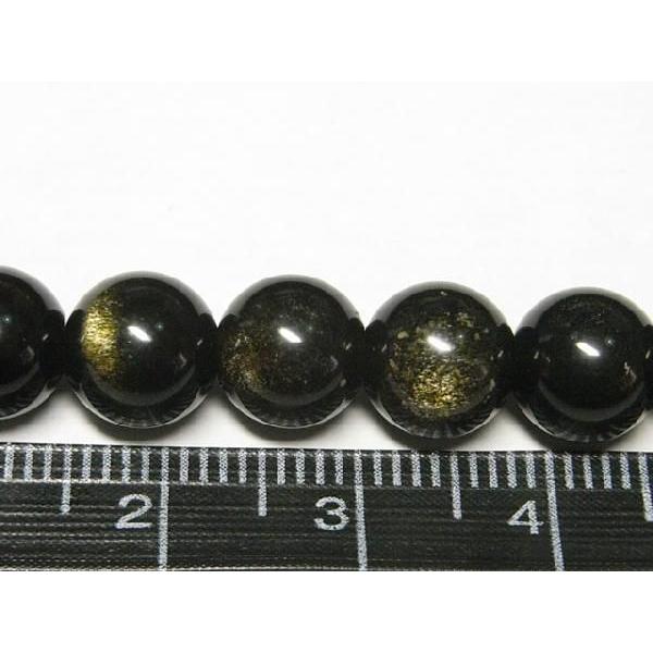 ゴールドオブシディアン ラウンド 連販売 約8mm 3000770☆ |  | 03