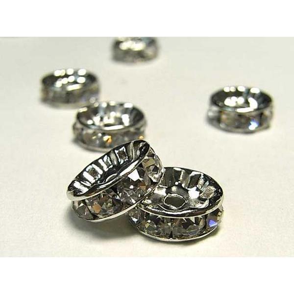 平ロンデル ロジウム 約10mm 【50個入り】 6000203 | 