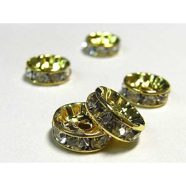 平ロンデル ゴールド 約10mm 【50個入り】 6000204 | 