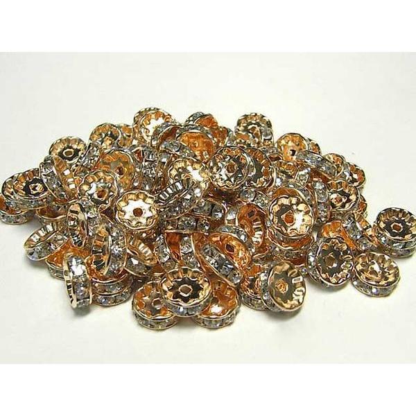 平ロンデルピンクゴールド 約10mm 【50個入り】 6000207 |  | 02