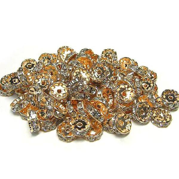 平ロンデルピンクゴールド 約10mm 【50個入り】 6000207 |  | 03