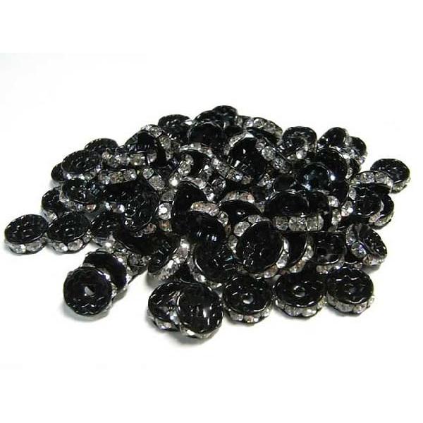 平ロンデル ブラック 約10mm 【50個入り】 6000210☆ |  | 03