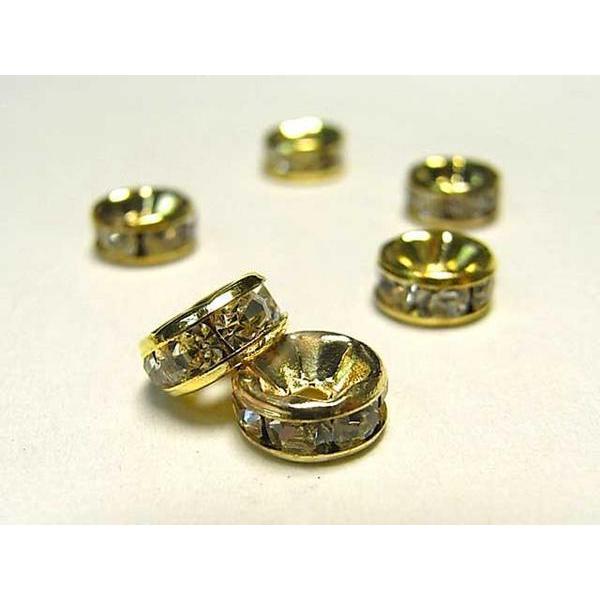 平ロンデル ゴールド 約7mm 【50個入り】 6000211☆ | 