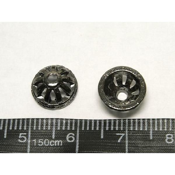 チベタン 座金 シンプル ガンメタ 約10mm 100個セット 6000269☆ |  | 03