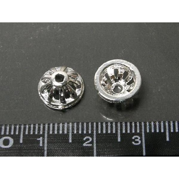 チベタン 座金 シンプル 古代銀 約10mm 100個セット 6000270☆ |  | 03