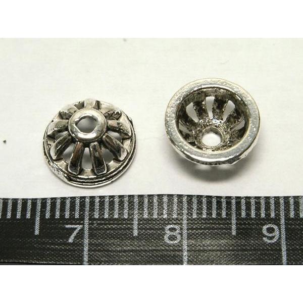 チベタン 座金 シンプル 銀古美 約10mm 100個セット 6000271☆ |  | 02