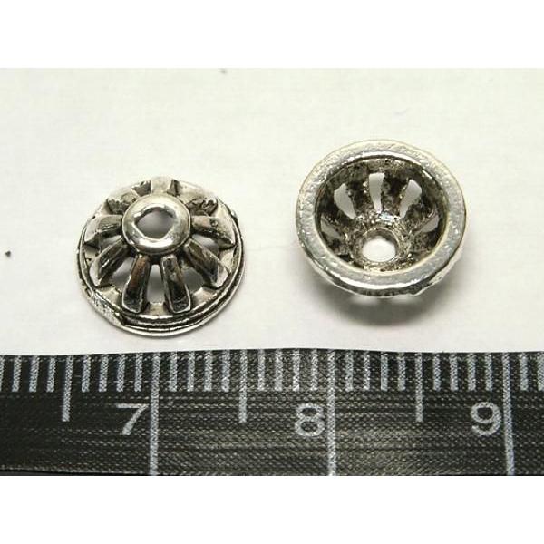 チベタン 座金 シンプル 銀古美 約10mm 100個セット 6000271☆ |  | 03