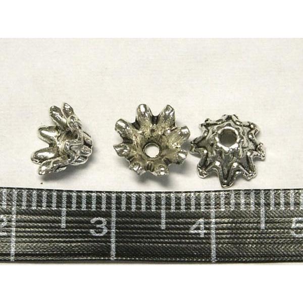 チベタン 座金 ベル 銀古美 約6mm 100個セット 6000286☆ |  | 01