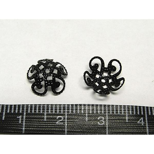 フラワーキャップ 座金 ブラック 約10mm 50個セット 6000301 |  | 02
