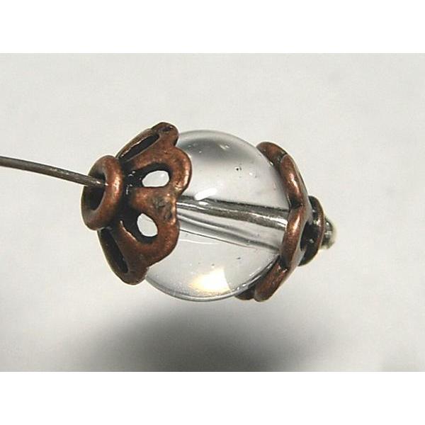 チベタン 座金 銅古美 約8mm 100個セット6000327☆ |  | 02