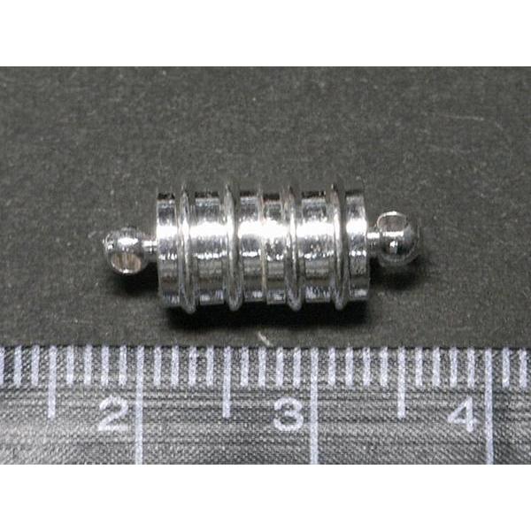 マグネットクラスプ ライン 約18×8mm 古代銀 10個 6000410☆｜b-soft｜02