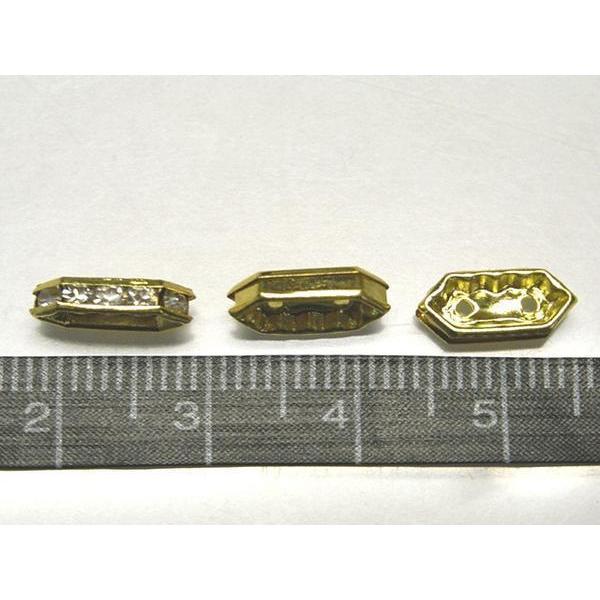 2穴ロンデル ゴールド 約10×5mm 50個セット 6000427☆ |  | 01