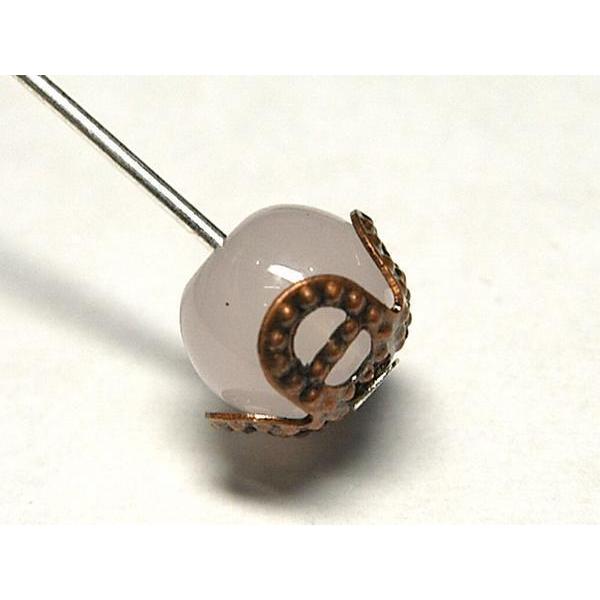 フラワーキャップ 銅古美 約6mm 約100個セット 6000469☆ |  | 02