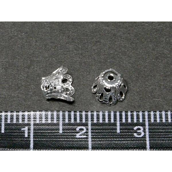 ベルキャップ 古代銀 約6mm 約100個セット 6000475☆ |  | 01