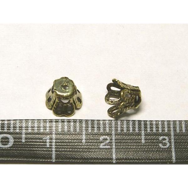 ベルキャップ 真鍮古美 約6mm 約100個セット 6000481☆ |  | 01