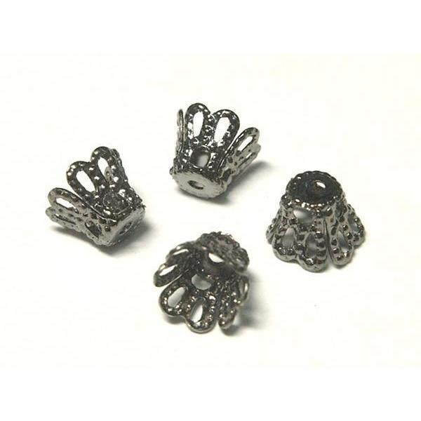 ベルキャップ ガンメタリック 約6mm 約100個セット 6000488☆ | 