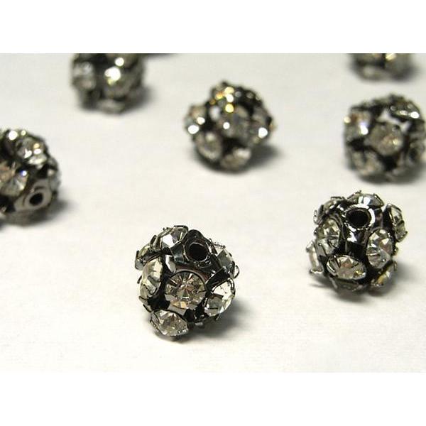 丸ロンデル ガンメタ 約8mm 【50個セット】 6000493☆ | 