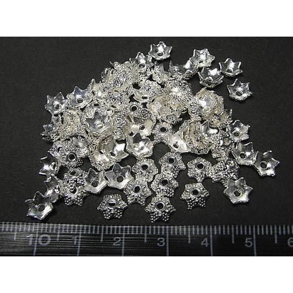 チベタン 座金 シースター 古代銀 約6mm 100個セット 6000651 |  | 01