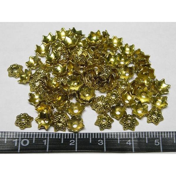 チベタン 座金 シースター 金古美 約6mm 100個セット 6000656☆ |  | 01