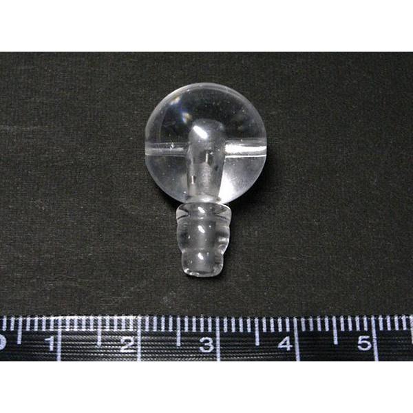 念珠パーツ Tホール 親玉 約16mm ボサセット 水晶 6000706 |  | 02