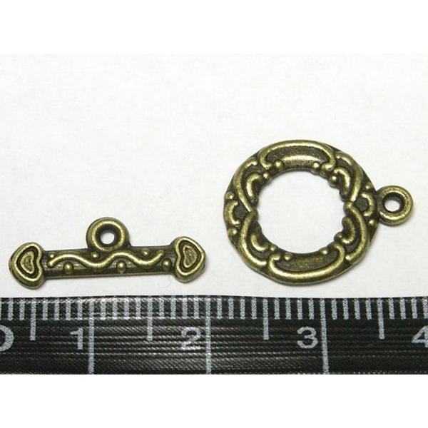 マンテル エスニック 真鍮古美 約13×17mm 10ペア 6000786☆ |  | 01