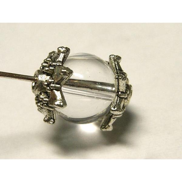 チベタン座金 スター 銀古美 約9mm 20個 6000830☆ |  | 02