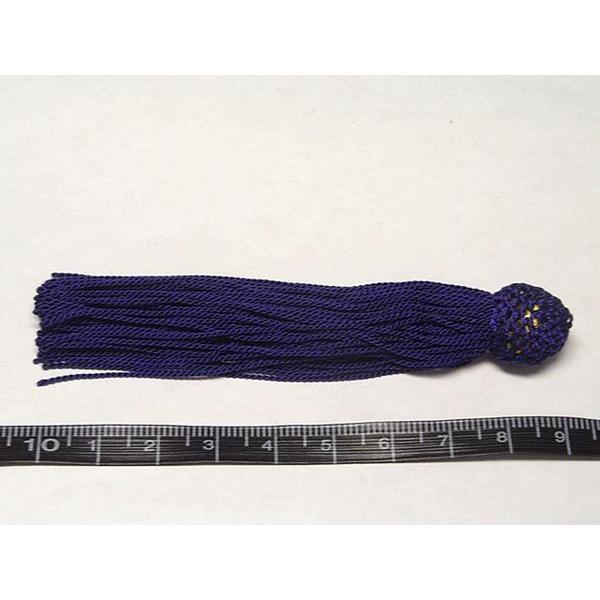 念珠用パーツ 人絹 頭付き房 紫 約9cm 2個 6000876 |  | 02