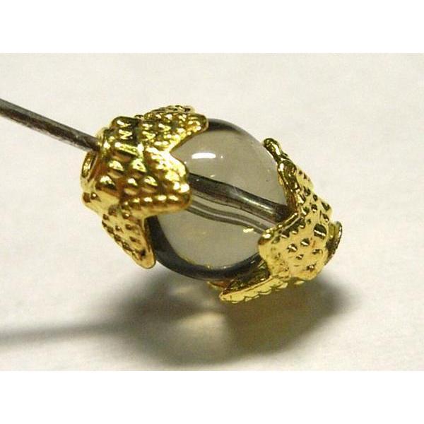 チベタン座金 スター 五芒星 ゴールド 約6mm 100個 6000892☆ |  | 01