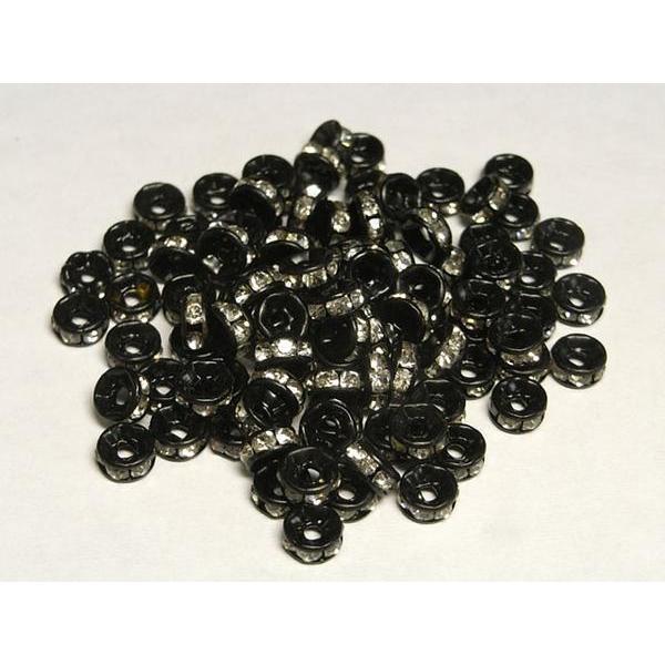 平ロンデル ブラック 約5mm 50個セット 6000929☆ |  | 01