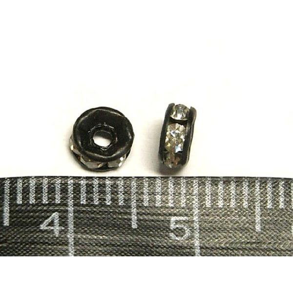 平ロンデル ブラック 約5mm 50個セット 6000929☆ |  | 03