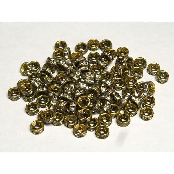 平ロンデル 真鍮古美 約5mm 50個セット 6000931☆ |  | 01