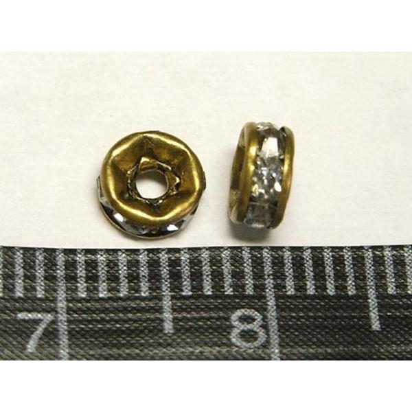 平ロンデル 真鍮古美 約5mm 50個セット 6000931☆ |  | 02