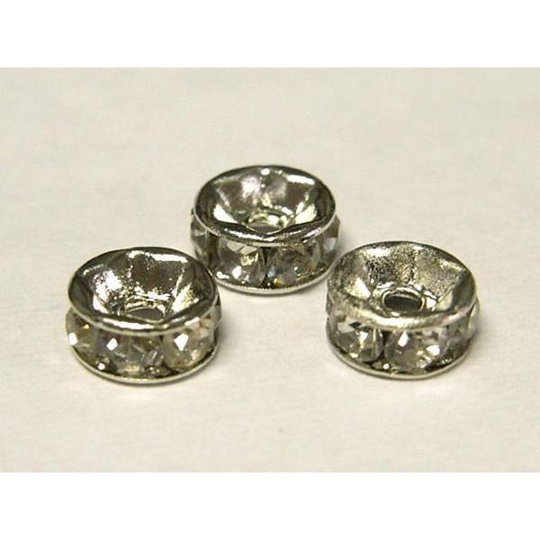 平ロンデル ロジウム 約5mm 50個セット 6000935 | 