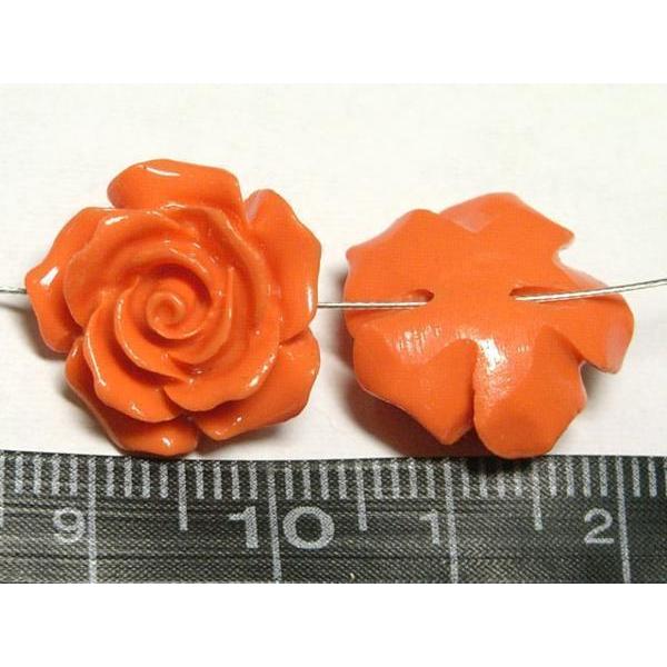 期間限定 薔薇型ビーズ 珊瑚 オレンジ 5個 約16 9mm その他ビーズ アクセサリー用品 Www Cognitiva La