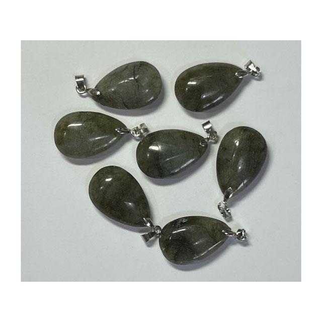 モスアゲート しずく型 ペンダントトップ 天然石 6001983 |  | 02
