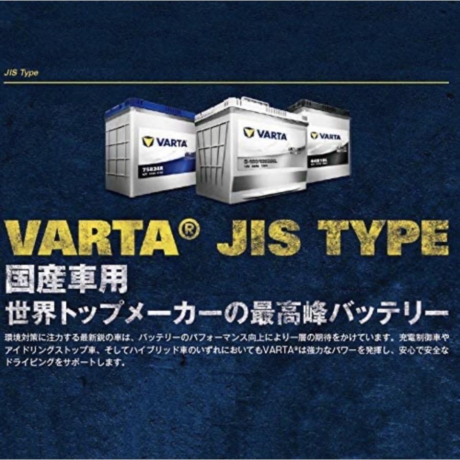 クロスビー MN71S バッテリー VARTA SILVER Dynamic バルタ N-70 80B24L ハイブリッド用 EFB｜b-stage-shopping｜03