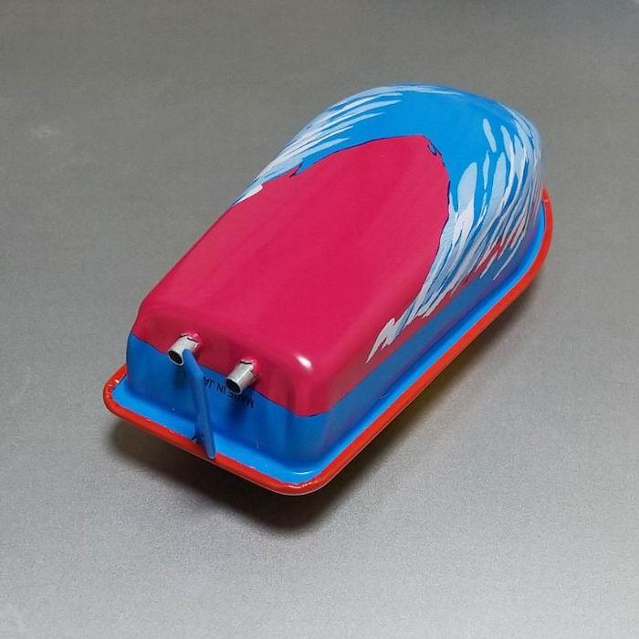 ブリキ製 ポンポン丸 Tin toy boat ボート 船 日本製 昔 ブリキ製 ポンポン丸 Tin toy boat ボート 船 日本製 昔