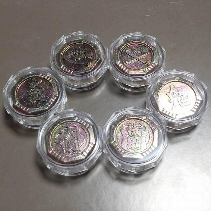 超合金バイゴマ 「佐々木小次郎」 (プラスチックケース・紐付き