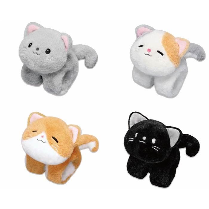 ぱっちんぎゅっ！ だっこねこ 全4種セット ぱっちんバンドのふわふわ