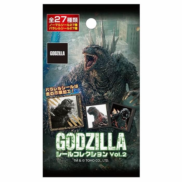 ゴジラ シールコレクション Vol.2 (5枚入り) シール全27種類 雑貨