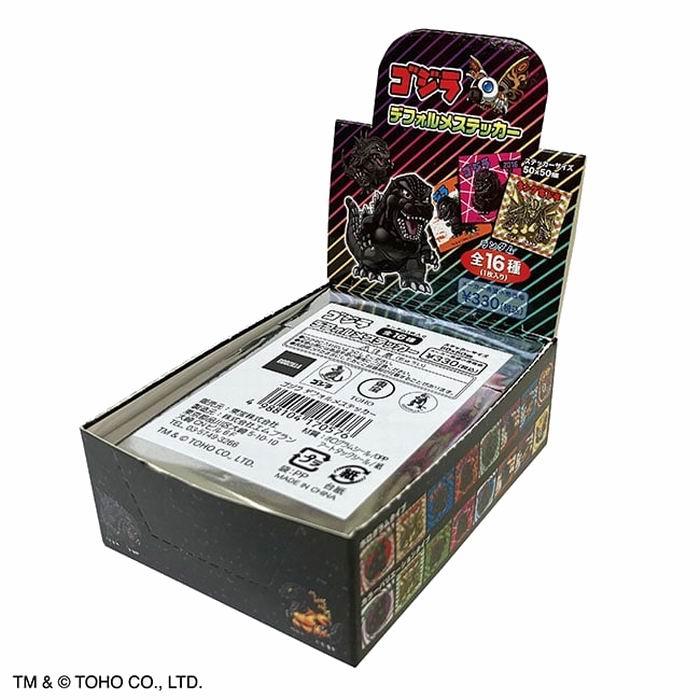 ゴジラ　デフォルメ　ステッカー　コンプリート　全種　16枚 ゴジラ デフォルメステッカー 単品 (1枚入り) 全16種 雑貨 / 東宝