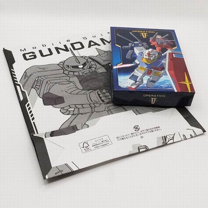 機動戦士ガンダム ガンダムV作戦チョコBOX 専用紙袋付き 日本製